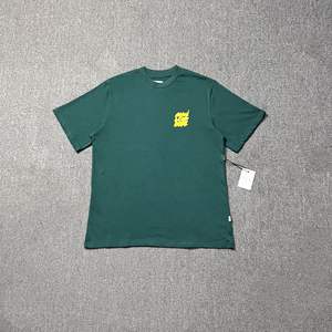 T-shirt estiva marchio Aine Logo lettera stampata in cotone 100% girocollo classico allentato t-shirt Unisex coppia manica corta t-shirt - Product Image 3