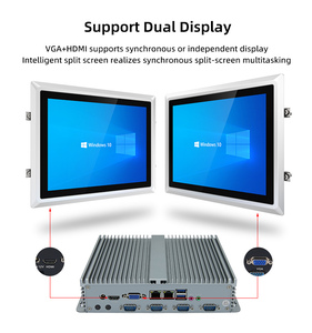 Valano N100 không quạt Mini PC 2 LAN tường lửa công nghiệp Windows RS232 GPIO điện năng thấp DDR4 M.2 SSD im lặng iốt an ninh kho - Product Image 5