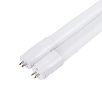 Tube LED en verre CRI80 T5 de 2 pieds, haute luminosité 120-200LM/W, large plage de température de couleur, lampe commerciale intérieure à économie d'énergie, garantie 5 ans