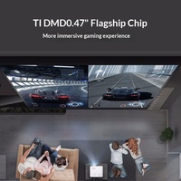 Projecteur DLP Optoma JEV9160 pour cinéma maison 4K Ultra HD et jeux 240 Hz, compatible HDR HLG, portable, 3400 lumens pour lampe au mercure