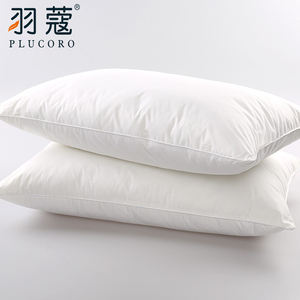 Bantal Hilton Hotel Mewah 48*74CM Bantal Putih Halus 800G Isi Serat Berongga Poliester - Product Image 4