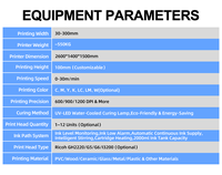 Longke OnePass Nieuwe Digitale Printer Hoge Snelheid Etikettenprinter met UV-inkt voor Multi-Materiaalprinten Snelle Automatische All-in-One