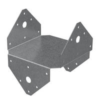 Kit de connecteurs en bois 4x4, 89 mm, en acier robuste, pour structure en bois, supports pour pergola et gazebo DIY, revêtement noir, OEM personnalisé