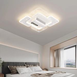 Modern Minimalist yaratıcı yıldızlı gökyüzü aydınlatma setleri oturma odası LED gizli Fan ışıkları - Product Image 2