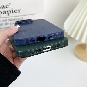 Custodie per telefono in morbida pelle Texture per <span class=keywords><strong>iPhone</strong></span> <span class=keywords><strong>11</strong></span> 12 13 14 protezione per <span class=keywords><strong>fotocamera</strong></span> Pro Max per Fundas Para <span class=keywords><strong>iphone</strong></span> 15 16 Pro Max - Product Image 3