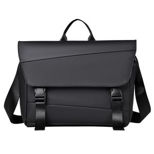 Sacs à bandoulière en cuir Crazy Horse pour hommes, sacs rétro tendance pour hommes, sacs à bandoulière pour hommes, sacoche officielle pour hommes - Product Image 1
