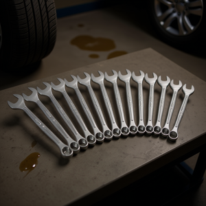 ชุดประแจปลายเปิด 8 ชิ้น เมตริก 6 ถึง 19 มม. สำหรับซ่อมยานยนต์ - Product Image 3