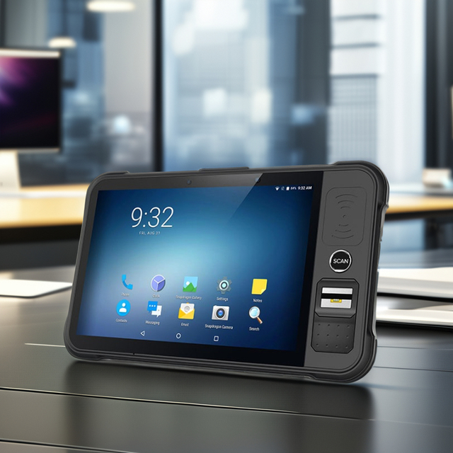 Chainway P80 8'' IP65 Industrial Tablet PC 4G Wifi NFC UHF RFID Reader 32GB Memory Processor 1920x1200 Display