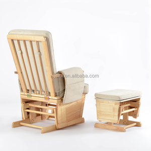 High back <b>recliner</b> maternity nursing breastfeeding nursery glider rocking chair for living room - Product Image 4