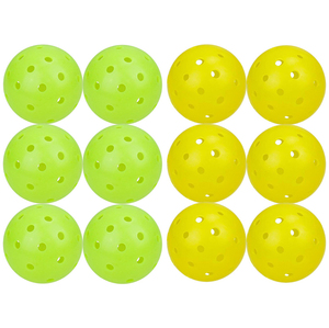 Tournoi pour enfants durable sans couture Pickleball extérieur 40 trous USAPA approuvé Logo personnalisé boules de moulage par rotation - Product Image 1