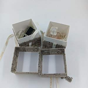 Scatole di Lusso all'Ingrosso con Motivo a Carrozza, Confezioni in Carta per Profumi, Gioielli, Bomboniere, Scatole in Cartone con Fessure - Product Image 4