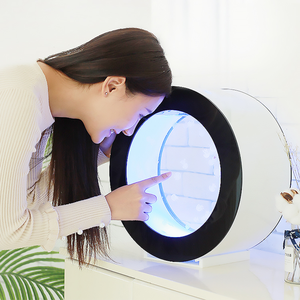 Professionnel Rouge Blanc Noir Méduse Réservoir Rond De Méduses Réservoir D'alimentation # - Product Image 1