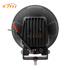 7 ''40W IP68 Luces de conducción LED todoterreno redondas impermeables con haz puntual Luces sólidas separadas - Product Image 6