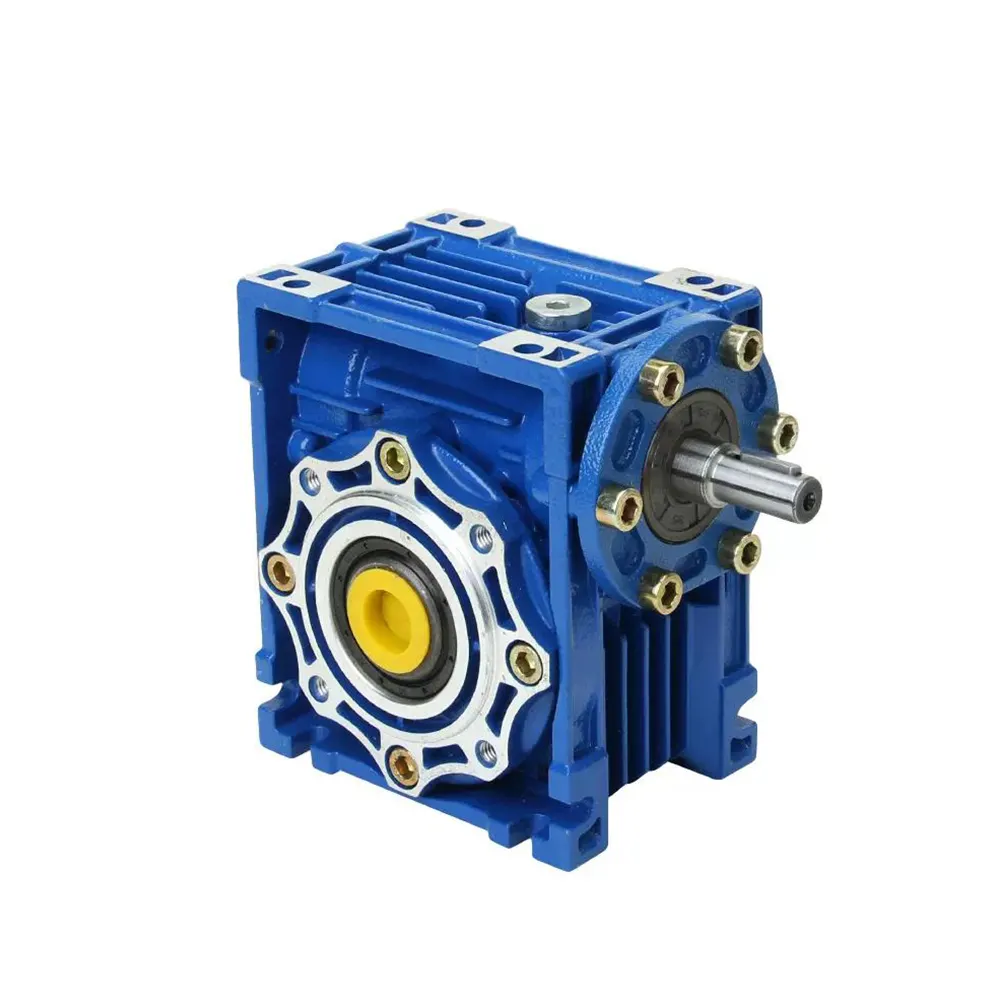 RV Mechanical factories Power input small reduction transmission gearbox nmrv050 suzhou reducers wenzhou speed reducer