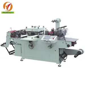 full Automatic hot foiling stamping self Adhesive label Paper flatbed Die Cutting Machine price