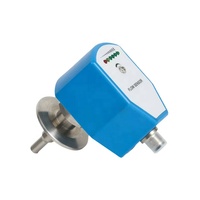 Interruptor de Flujo Térmico de Alta Precisión, PNP NPN 4-20mA, Abrazadera de 50.5mm, para Agua Potable, Aceite de Oliva, Interruptor de Flujo Electrónico Sanitario