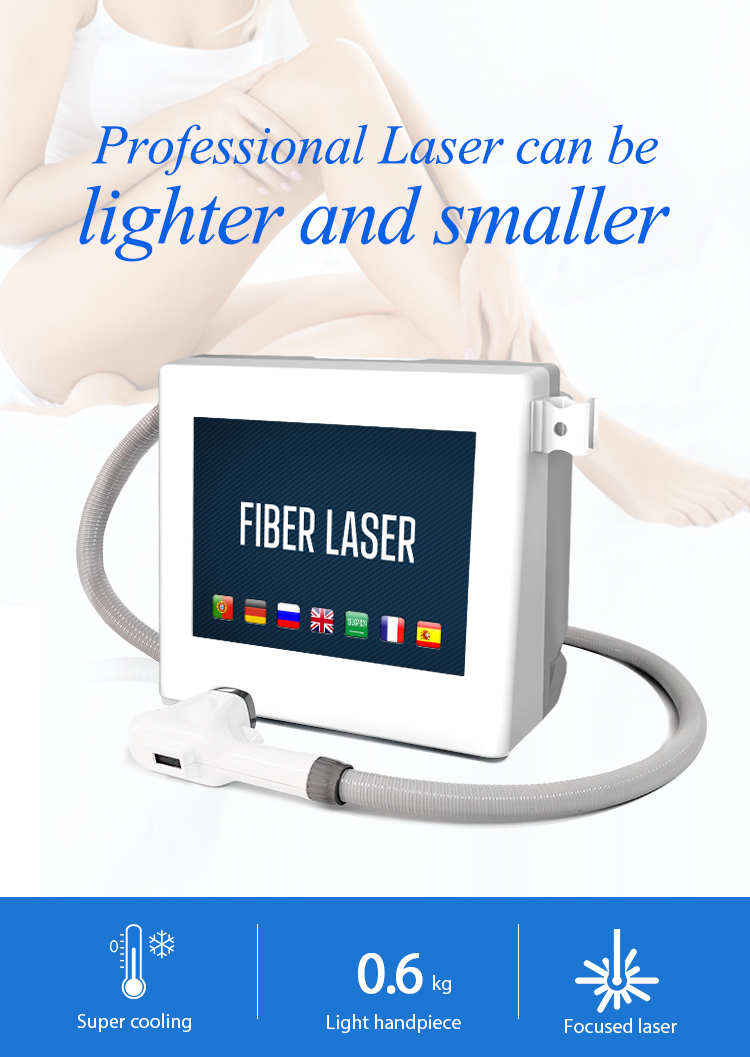 Astiland Fiber Laser Hair Removal Machine Permanent 50000000 Shots Lifespan