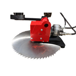 Máquina de serra de escavadeira, processador de madeira de fogo 3.5-8ton 40 - 100 l/min 130kg 300mm 800mm sh800 220w opt. s30/s35/s40/s45 - Product Image 6