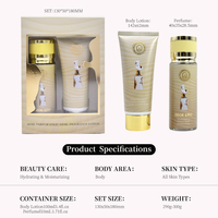 Coffret Cadeau de Parfums Arabes les Plus Vendus pour Femmes – Spray et Lotion Parfumée Charmante – Vente en Gros Usine