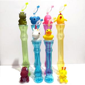 فواكه القرش الديناصور ، في فنجان رقبة طويلة من البلاستيك مع غطاء كرتون كوب فناء للحفلات - Product Image 1