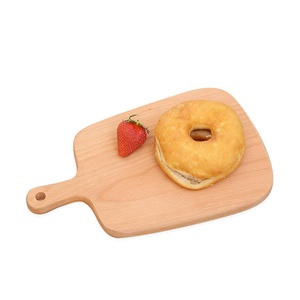 <span class=keywords><strong>Planche</strong></span> à découper ronde écologique en bois <span class=keywords><strong>de</strong></span> <span class=keywords><strong>hêtre</strong></span> avec poignée taille personnalisable blocs à découper en bois servant des aliments - Product Image 5
