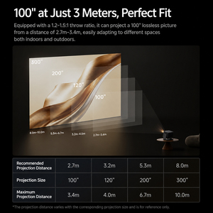 Projecteur laser triple RGB <span class=keywords><strong>4K</strong></span> HY XGIMI RS30 Ultra Max, <span class=keywords><strong>6800</strong></span> lumens ISO, contraste 7000:1, 240 Hz, projecteur intelligent pour jeux et cinéma maison - Product Image 5