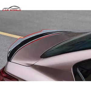 สปอยเลอร์หลังทรง PSM สีดำเงาสำหรับ Q50 Q50L ปี 2014-2022 วัสดุ ABS ปีกหลังท้ายรถยนต์ อะไหล่แต่งรถ - Product Image 4