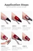 MyBeautyNails – vernis à ongles holographique œil de chat 12 couleurs, Gel UV à tremper, Laser œil de chat, Pigment en poudre