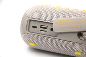 Loa không dây Type-C Charger Eq Speaker TG-419 tích hợp dây đeo, pin 1200mAh, công suất 10W, Bluetooth, loa ngoài trời, hỗ trợ TWS, thẻ TF, FM, Aux, USB, t&g - Product Image 4