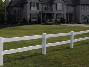 定制白色便携式马场外PVC钢栅栏带门 - Product Image 6