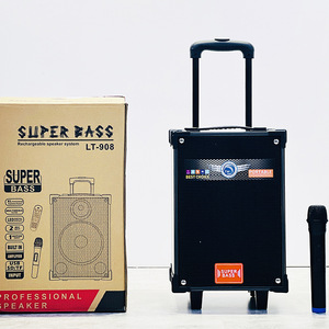 ลำโพงบลูทูธ LT-910/<span class=keywords><strong>912</strong></span>/908 รุ่นคลาสสิก ขนาด 10 และ 12 นิ้ว เสียงเบสหนักแน่น ลำโพงขนาดใหญ่สำหรับงานปาร์ตี้กลางแจ้ง ดีเจ คาราโอเกะ พร้อมไมโครโฟน สำหรับครอบครัว KTV - Product Image 4