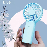 Nouveautés 2025 – Mini ventilateur de poche USB rechargeable en plastique avec logo personnalisé pour usage extérieur et hôtelier