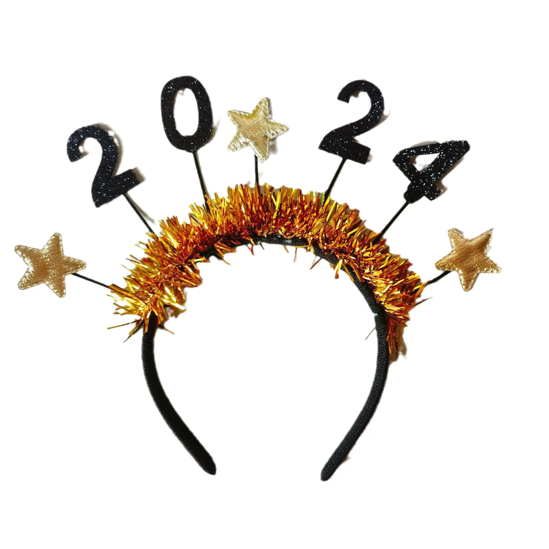 2024 copricapo digitale della festa per la festa della decorazione della stella di capodanno