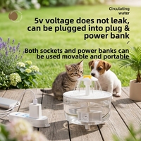 Fontaine à eau automatique intelligente Lingliang pour animaux de compagnie, distributeur d'eau écologique pour chats et chiens, station de boisson saine avec filtre – Meilleure vente