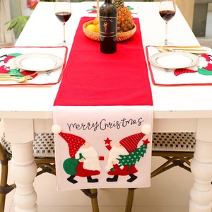 Decoración Navideña Transfronteriza de Papá Noel: Servilleta de Tela, Funda de Almohada, Juego de Sillas, Salvamanteles, Calcetín y Adorno Colgante - Product Image 2