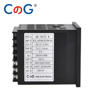 Controlador de Temperatura Digital PID CG A8-7 72*72MM Tipo K 400 Grados con Alarma Única para Relé de Salida Mecánica o SSR