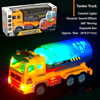 Camion malaxeur à ciment électrique rotatif polyvalent BO avec lumières 4D et musique