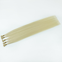 Extensions de cheveux humains 100% vierges à pointe I, pré-collées à la kératine, fournisseur en gros