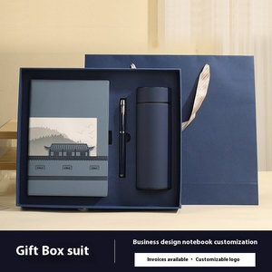 <span class=keywords><strong>A5</strong></span> Trung Quốc Phong Cách Kinh Doanh Máy Tính Xách Tay Set Da Bìa Chủ Đề May Cho Sự Kiện Quà Tặng Quà Lưu Niệm Logo Cuộc Họp Phút Bán Buôn - Product Image 4