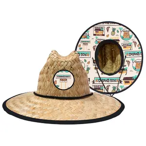 模具Cosplay德州派对太印花板架棉小麦珍珠球大男士夏季帽