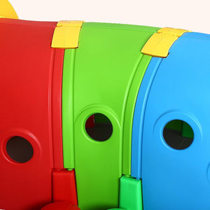 Tunnel de <span class=keywords><strong>chenille</strong></span> coloré jouet équipement de <span class=keywords><strong>jeu</strong></span> d'escalade en plastique Durable pour enfants aire de jeux extérieure intérieure - Product Image 2