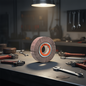 Ttake Abrasive Cloth Flap <b>Wheel</b> 200x30x54 Mm With Hole For <b>Grinding</b> And Polishing - Product Image 3
