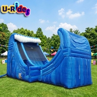 Prix d'usine commercial pas cher grande maison de rebond cavalier gonflable toboggan gonflable en pvc pour enfants