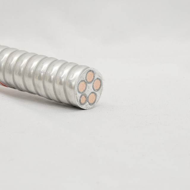 High-Performance Stranded Bare Mineral Insulated Fire-resistant Flexible Overhead Power Cable Aluminum Sheath Mica Tape