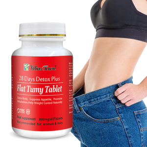 28 Days Detox Plus Flat Tummy Tablet <b>Herbal</b> Pills Suppress Appetite Burn Fat Detox Dietary <b>Supplement</b> Tablets for Weight Control - Product Image 4
