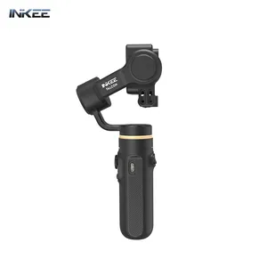 INKEE FALCON Gimbal Kamera Aksi 3 Sumbu, Penstabil Gimbal Genggam Kendali Nirkabel Anti-guncangan Untuk GoPro Hero 9/8/7/6/5 OSMO Insta360