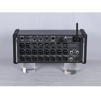 Console de mixage numérique professionnelle XR18 à 18 canaux avec 4 processeurs d'effets, DSP 40 bits, gain sharing et mixage automatique pour groupes live, églises et scènes