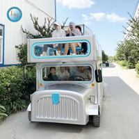 Mini bus touristique électrique commercial de haute qualité Bus touristique en voiture Siège touristique Bus touristique à deux étages à vendre