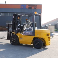 Pengiriman Gratis Forklift Listrik 76.8V 3 Ton Harga Truk Forklift Baterai Listrik
