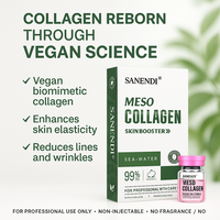 Ampoule Sanendi Collagen Skin Booster 5ml, formule à l'eau de mer, sérum anti-âge pour le visage, fabriqué en Corée, capsules de sérum pour le visage